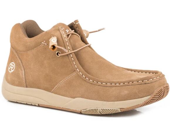 Roper Mens Two Eyelet Chukka Boots US 10.5 D EU 43.5 Brown Suede NWT main image 10